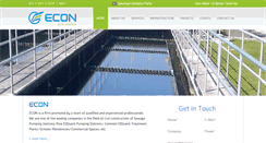 Desktop Screenshot of econindia.com