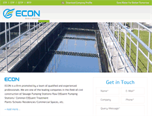 Tablet Screenshot of econindia.com